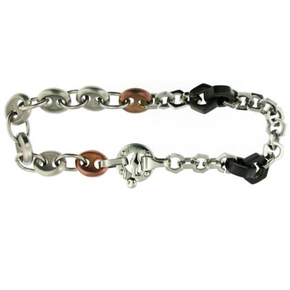 Men's Luminatto Stainless Steel Bracelet - Picture 3 of 4